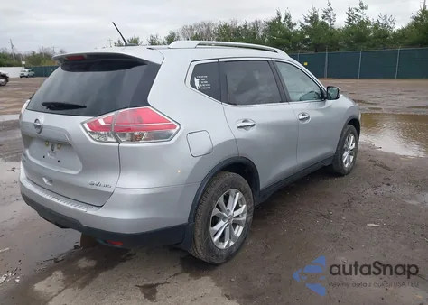2015 Nissan Rogue Sv from USA, damaged, VIN KNMAT2MV5FP507053